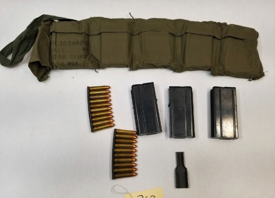 120RDS Lake City .30 Carbine & Mags