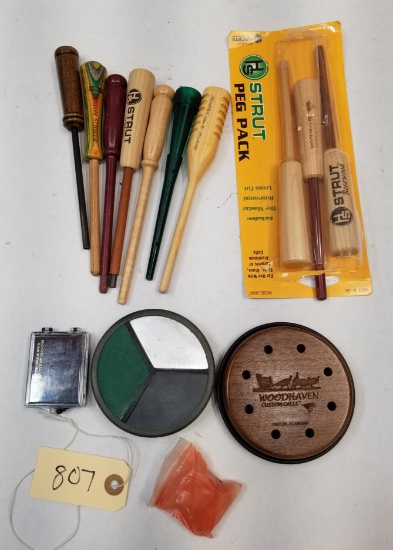 Assorted Slate Turkey Calls & Supplies