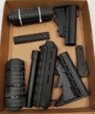 Large Assortment Of AR-15 Polymer Accessories