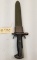 US O.L. Bayonet And Scabbard