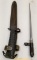 (2) Unmarked Bayonets