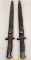 (2) British 1907 Bayonets And Scabbards