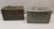 (2) Vintage US 50 Cal M2 Ammo Cans