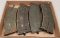 (4) WWII Danish Madsen Machine Gun Magazines