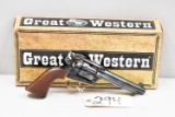 (R) Great Western 1860 Army .45 LC Revolver