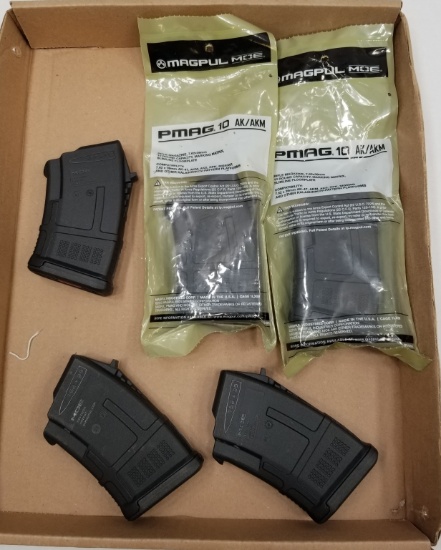 (5) Magpul 10rd 7.62x39 MM Magazines