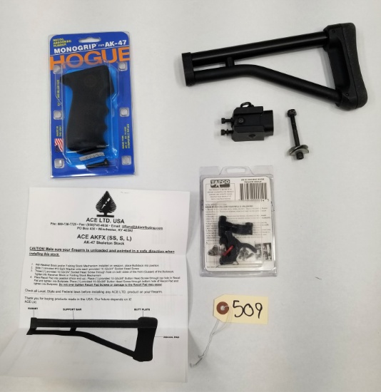 New Ace AK-47 SLR 95 Skeleton Stock & More