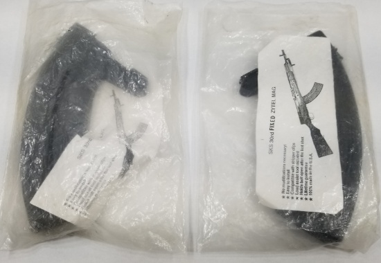 (2) New 30rd 7.62x39 SKS Rifle Magazines