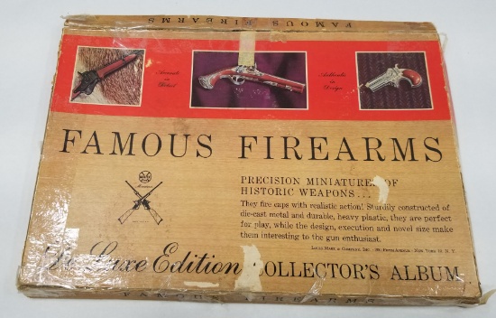 Vintage Deluxe Edition Famous Firearms Cap Gun Set