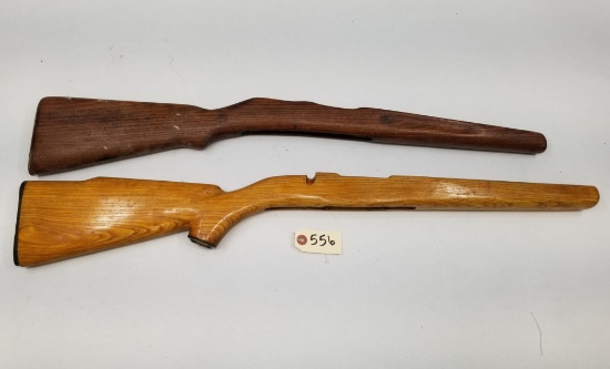 (2) Assorted Rifle Stocks
