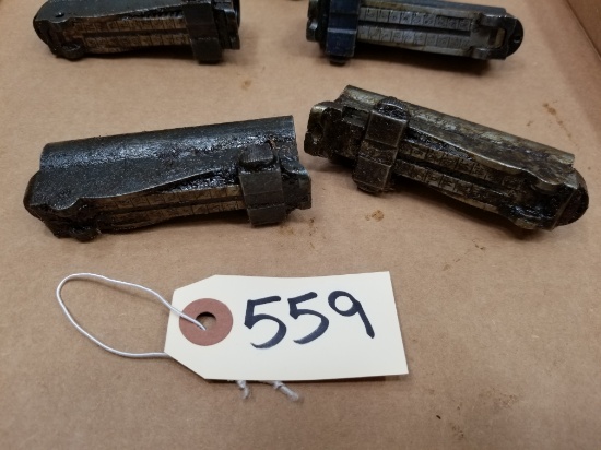 (6) Assorted Military Rifle Sights