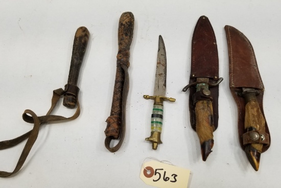 Vintage Fixed Blade Knives & Batons