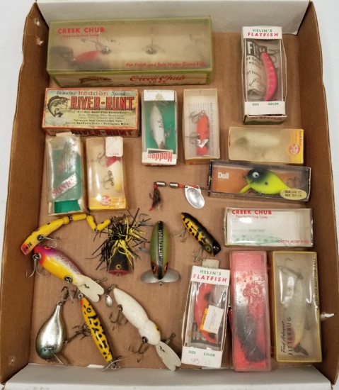 Large Assortment of Vintage Fishing Lures
