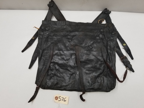 Leather Civil War Unissued Knapsack