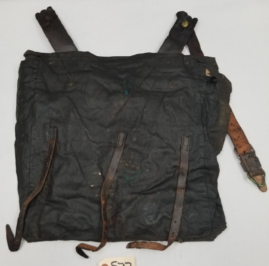 Leather Civil War Unissued Knapsack