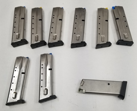 (8) Smith And Wesson Model 4006 .40 S&W Magazines