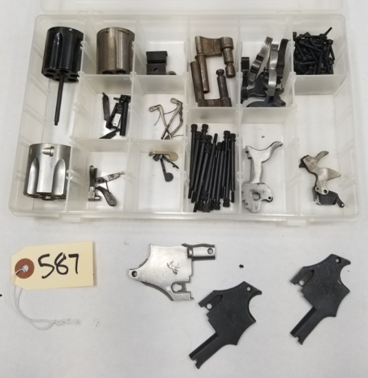 Large Assortment Of Colt Revolver Parts