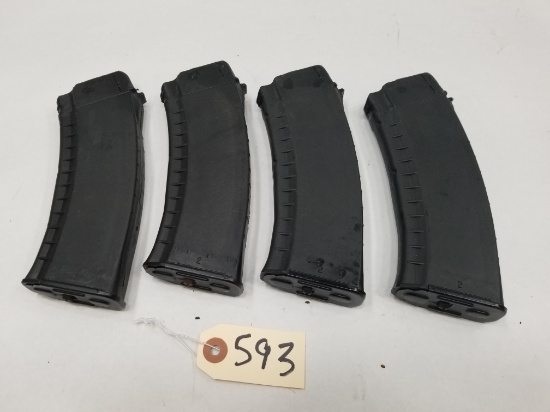 (4) Bulgarian Polymer Circle 10 5.45x39 AK-74 Mags