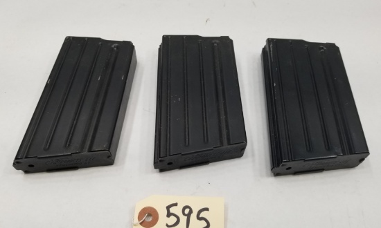 (3) Steel C Products AR-10 .308 Magazines