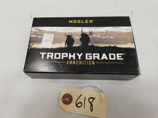 20rds Nosler Trophy Grade 300 Rem Ultra Mag 210GR