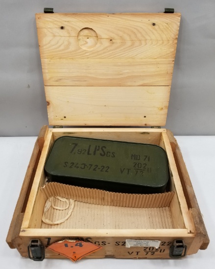 380rds 7.92x57mm Mauser Ammo In Spam Can