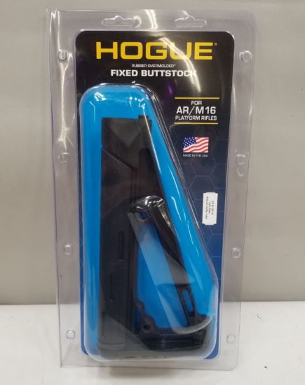 New Hogue AR/M16 Rubber Overmolded Fixed Buttstock
