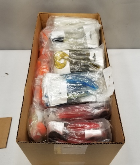 (30pks) Rubber 5" Fishing Lures