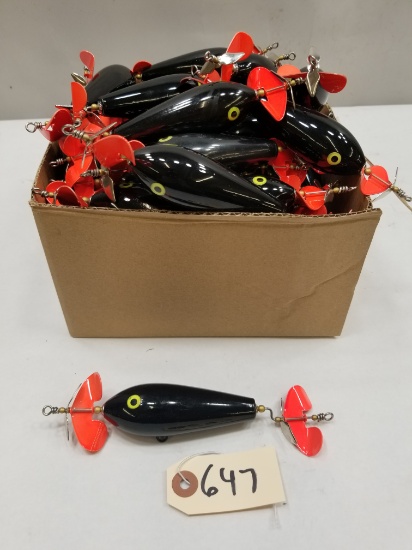(50) Aluminum 7" Spinner Fishing Lures