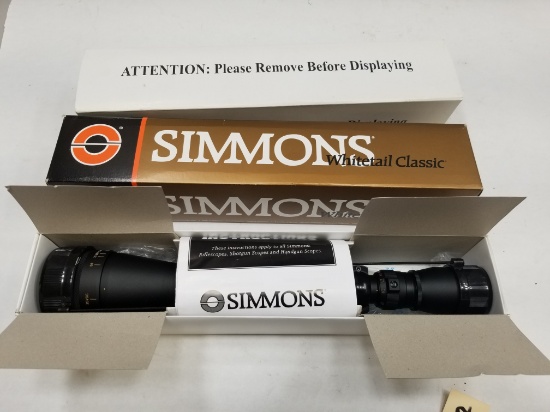 Simmons Whitetail Classic 6.5-20x50 Rifle Scope