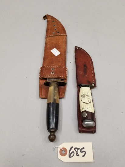 PIC Solingen Fixe Blade And Mexican Bowie Knife