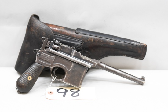 (CR) Mauser M30 Broomhandle 7.63 Mauser Pistol