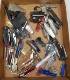 (50) Assorted Used Folding Knives
