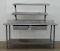 Stainless Steel Table w/ Two Shelves & Drawers