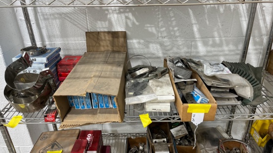 Contents Of Shelf - Exhaust Hangers And Parts