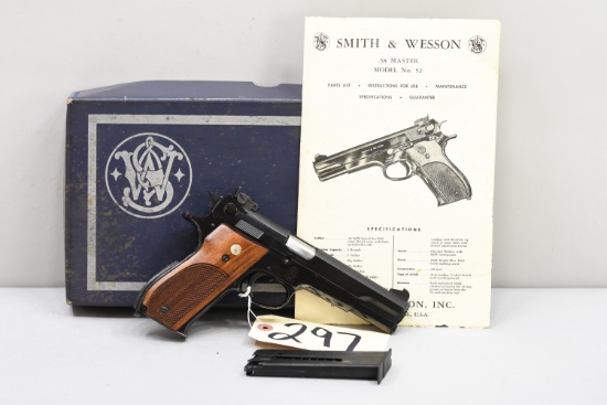 (CR) Smith & Wesson Model 52-1 .38 Spl Pistol
