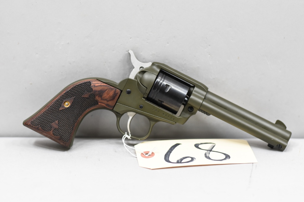 R) Ruger Wrangler .22LR Revolver | Guns & Military Artifacts Handguns &  Pistols Revolvers | Online Auctions | Proxibid