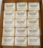 (15) US Army Visual Aircraft Recognition Card Sets