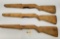 (3) Stripped M1 Garand Rifle Stocks