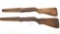 (2) M1 Garand Rifle Stocks with Nice Wood