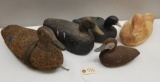 (5) Vintage Duck Decoys
