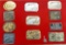 (11Pcs.) Colt Belt Buckles, Wooden Display Case