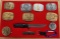 (12Pcs.) Smith And Wesson Belt Buckles, Knives
