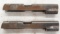 (2Pcs.) 1911 Style Stripped Unfinished Slides