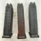 (3Pcs.) Glock 22 Mags. 40S&W  10Rd./15Rd