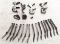 (23Pcs.) Revolver Gun Parts