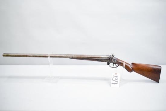 Parker Bro's Lifter Action SXS Hammer 12 Gauge