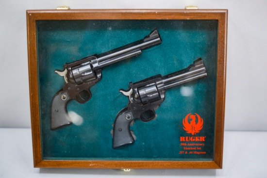 (R)Ruger Blackhawk 357/.44Mag 50th Anniversary Set