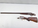 (CR) (2) Break Action Parts Shotguns
