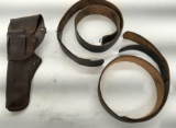 (3Pcs.) Leather Gear Holster, Belts