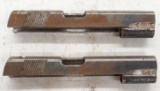 (2Pcs.) 1911 Style Stripped Unfinished Slides